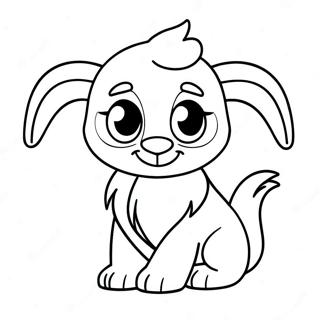 Webkinz Coloring Page 54323-43358