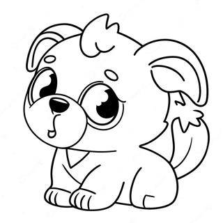 Cute Webkinz Characters Coloring Page 54324-43353