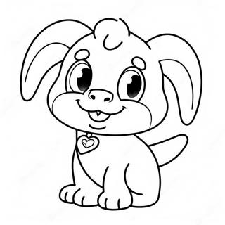 Cute Webkinz Characters Coloring Page 54324-43356