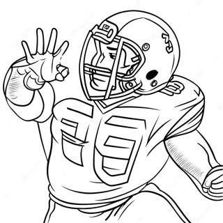 Intense Jalen Ramsey In Action Coloring Page 54344-43370