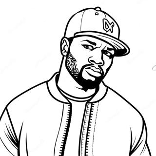 50 Cent Coloring Page 54363-43385