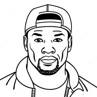 50 Cent Coloring Page 54363-43387