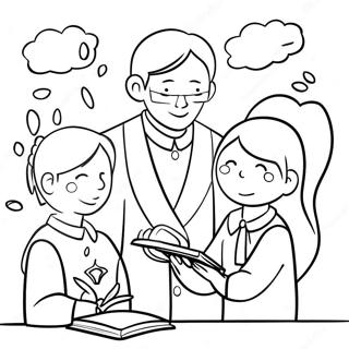 Sunday School Coloring Page 54393-43414