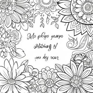 Positive Quotes Coloring Page 54413-43427