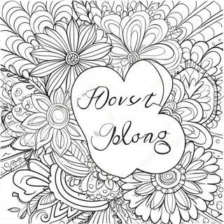 Positive Quotes Coloring Page 54413-43428