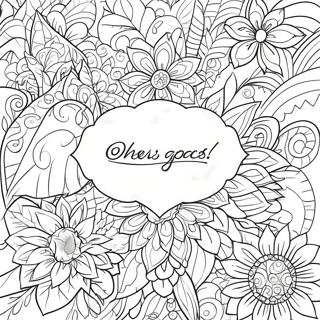 Inspirational Quotes Coloring Page 54414-43429