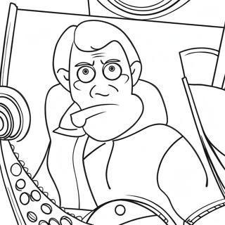 Movie Coloring Page 5446-4456