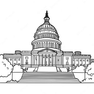 Washington Dc Coloring Pages