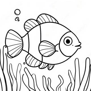 Clownfish Coloring Page 54483-43482