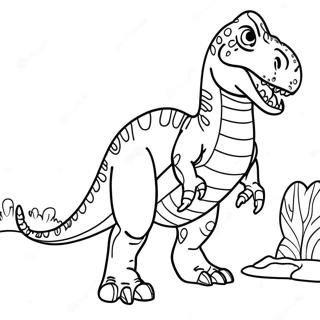 Allosaurus Coloring Pages