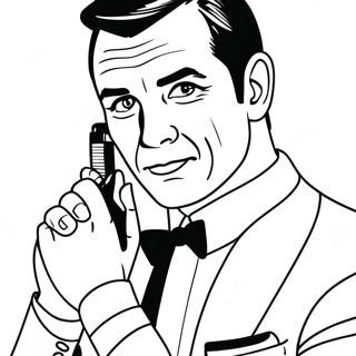 James Bond Coloring Pages