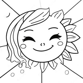 You Are My Sunshine Coloring Page 54533-43521