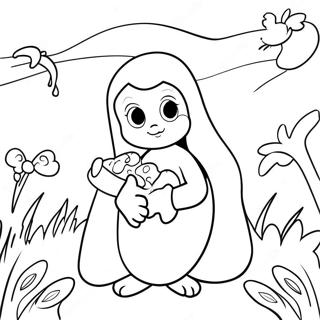 Easter Story Coloring Pages