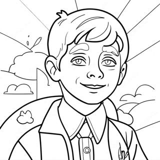 Ryan Coloring Page 5456-4463