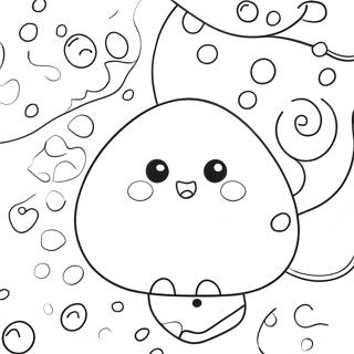 Colorful Gumdrop Candy Coloring Page 54574-43557