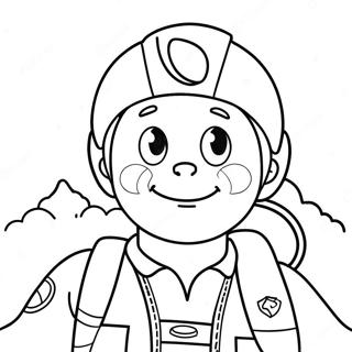 Adventurous Ryan Coloring Page 5457-4466