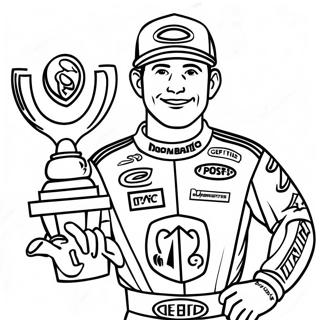 Eli Tomac With Trophy Coloring Page 54584-43565