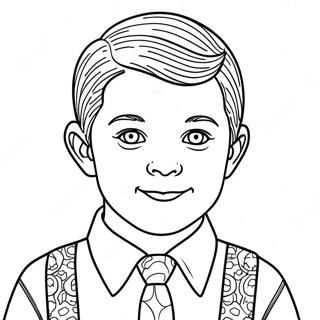 Young Sheldon Coloring Page 54613-43582