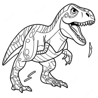 Indoraptor Jurassic World Coloring Page 54623-43593