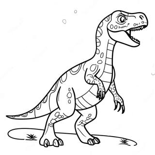 Indoraptor Jurassic World Coloring Page 54623-43594