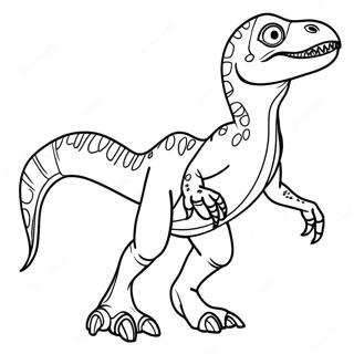 Indoraptor Jurassic World Coloring Page 54623-43596