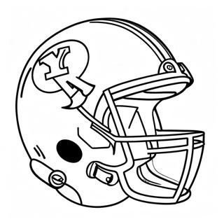 Byu Football Logo Coloring Page 54633-43598