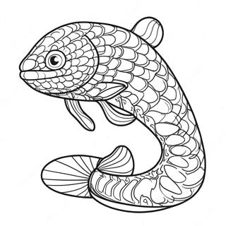 Eel Coloring Page 54643-43611