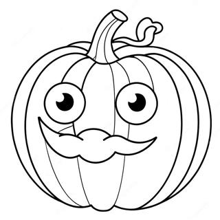 Spooky Lego Pumpkin Coloring Page 54654-43628