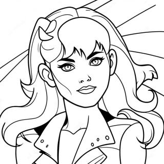 Jem And The Holograms Coloring Page 54683-43638