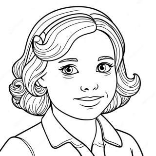 Amelia Coloring Page 54703-43660