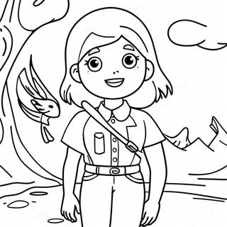 Adventurous Amelia Coloring Page 54704-43662