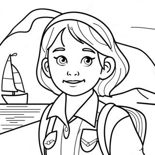 Adventurous Amelia Coloring Page 54704-43663