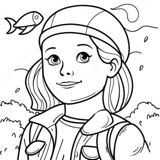 Adventurous Amelia Coloring Page 54704-43664