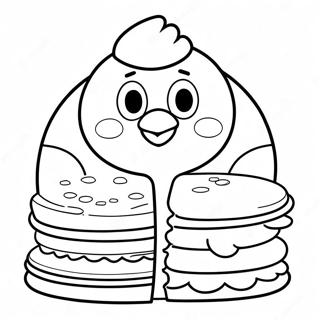 Chick Fil A Logo Coloring Page 54723-43673