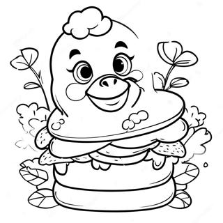 Chick Fil A Logo Coloring Page 54723-43676