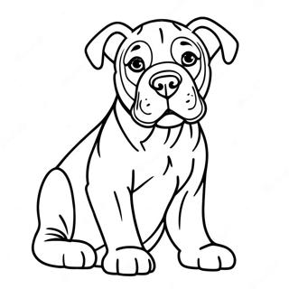 Cane Corso Puppy Coloring Page 54753-43699