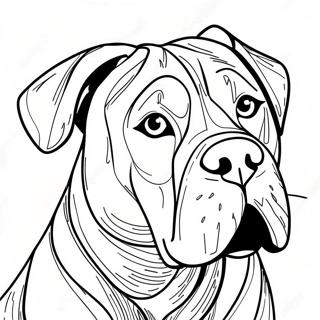 Majestic Cane Corso Coloring Page 54754-43704