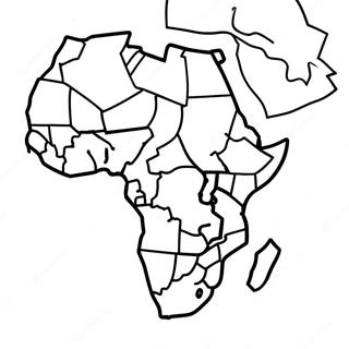 Africa Coloring Page 5476-4479