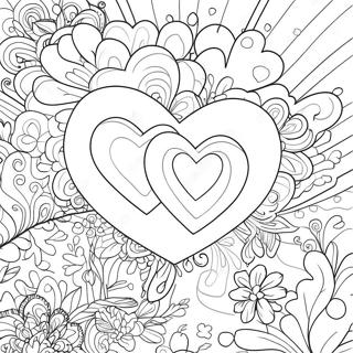 Sweet Hearts Bold Coloring Page 54783-43724