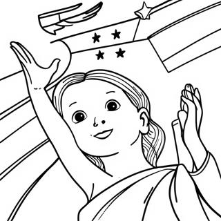 Pledge Of Allegiance Coloring Page 54823-43755