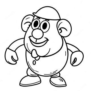 Mr Potato Head Classic Coloring Page 54843-43774