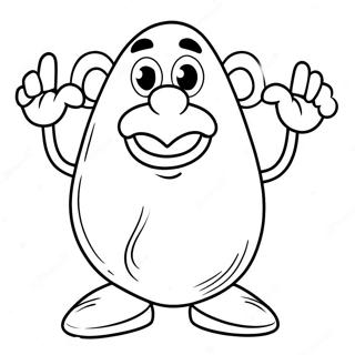 Mr Potato Head Classic Coloring Page 54843-43775