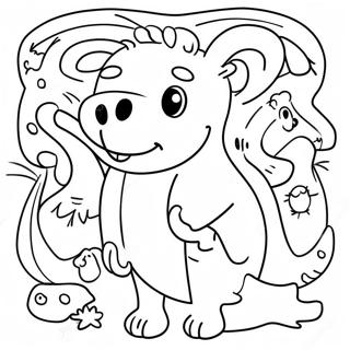 Fun Animal Maze Coloring Page 54854-43778