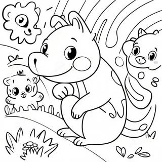 Fun Animal Maze Coloring Page 54854-43780