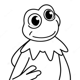 Kermit Coloring Pages