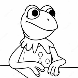 Kermit The Frog Coloring Page 54883-43798