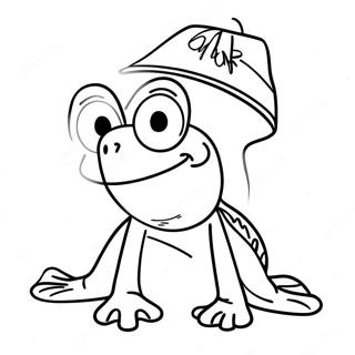 Kermit The Frog Coloring Page 54883-43799