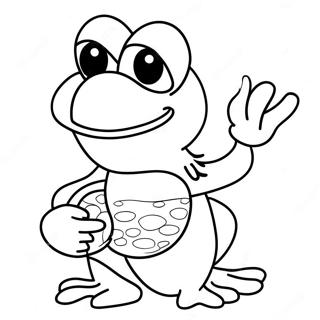 Kermit The Frog Coloring Page 54883-43800