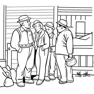 Great Depression Coloring Pages