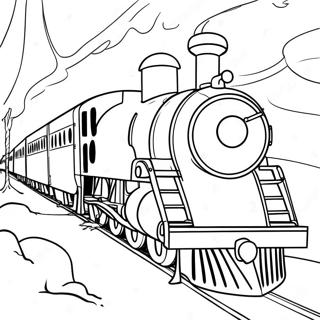 The Polar Express Coloring Page 54933-43833